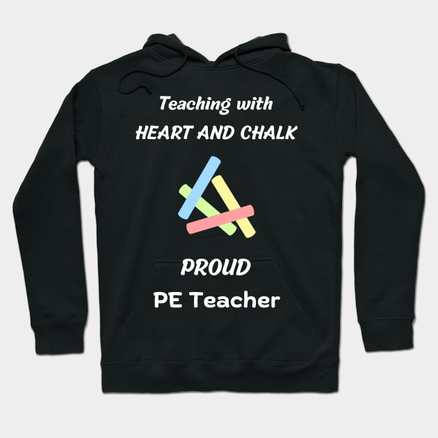 pe teacher / physical education teacher gift idea design Hoodie by vaporgraphic